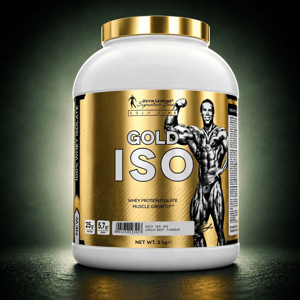 Gold Iso 2kg By Kevin Levrone Signature Series